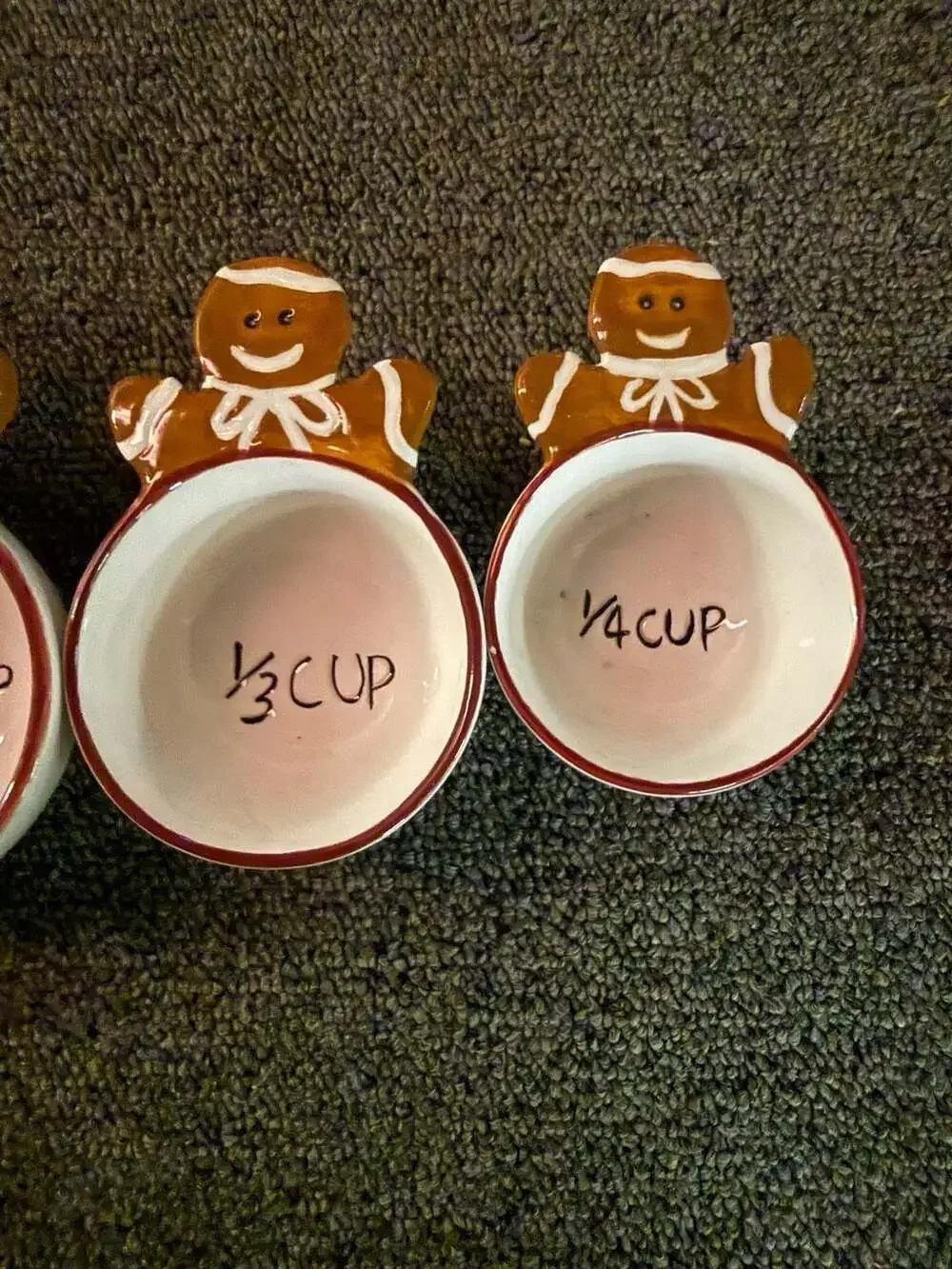 St. Nicholas Square Gingerbread Measuring Cups Set of 4